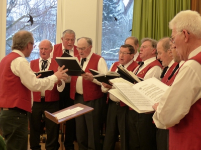 25 Jahre Männerchor - Liedernachmittag 01.02.