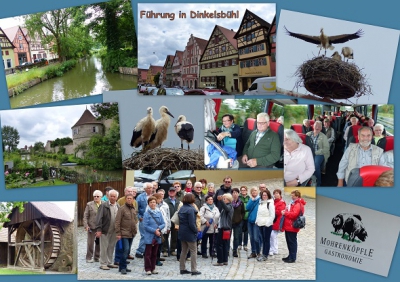 In Dinkelsbühl  Collage von Beate Elsner