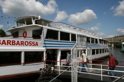 Ausflug mit Enkirch - Unser Schiff nach Veitshöchheim