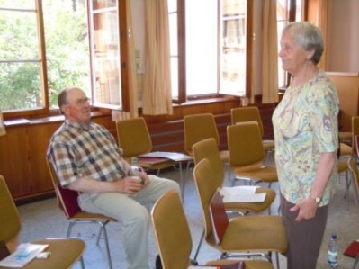 7. Juli Gemeinsame Probe mit Gültlingen