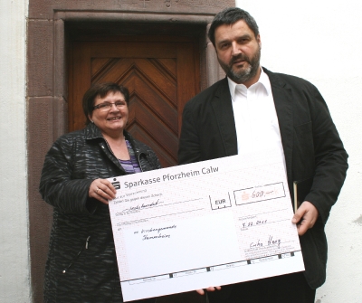 Spende für Orgelsparbuch