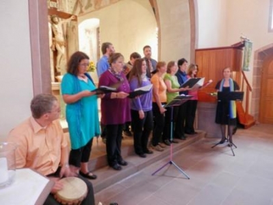 22. Juli Gospelkonzert - Fotos vor dem Auftritt