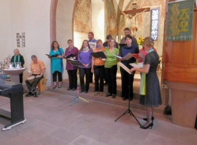 22. Juli Gospelkonzert - Fotos vor dem Auftritt