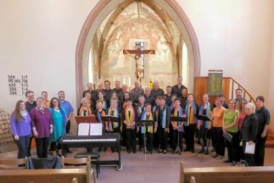 22. Juli Gospelkonzert - Fotos vor dem Auftritt