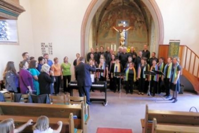 22. Juli Gospelkonzert - Fotos vor dem Auftritt