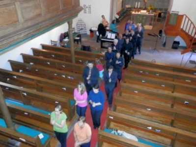 22. Juli Gospelkonzert - Fotos vor dem Auftritt