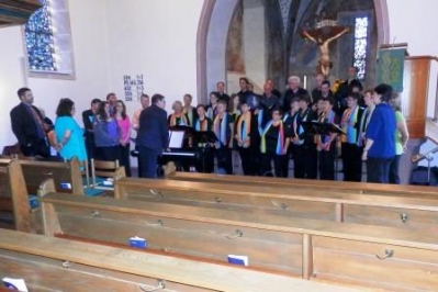 22. Juli Gospelkonzert - Fotos vor dem Auftritt