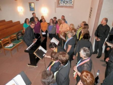 22. Juli Gospelkonzert - Fotos vor dem Auftritt