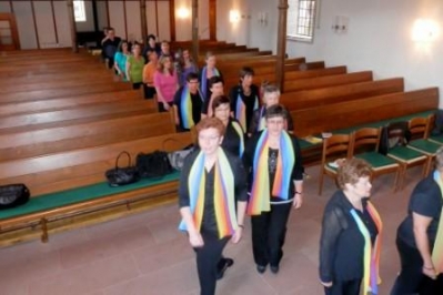 22. Juli Gospelkonzert - Fotos vor dem Auftritt