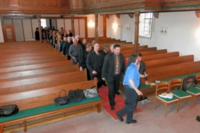 22. Juli Gospelkonzert - Fotos vor dem Auftritt