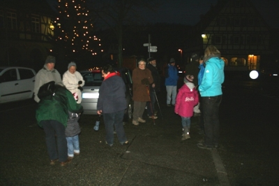 Nachtwanderung am 28. Dezember