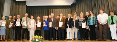 Ehrungen beim Hermann Hesse Chorverband