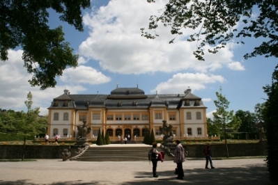 Ausflug mit Enkirch - Schloss Veitshöchheim