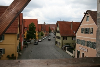 Ausflug mit Enkirch - Blick von der Stadtmauer